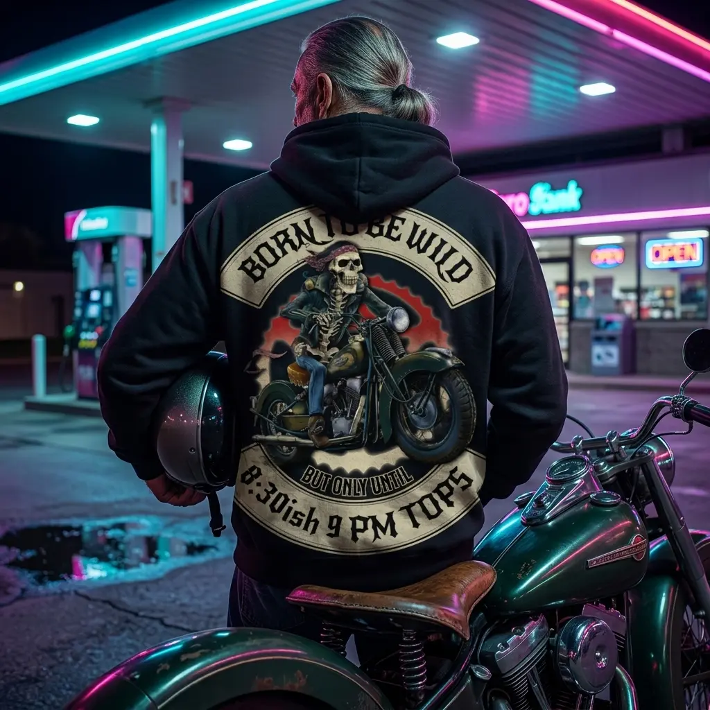 Born To Be Wild - But Only Until 8:30ish, 9 PM TOPS