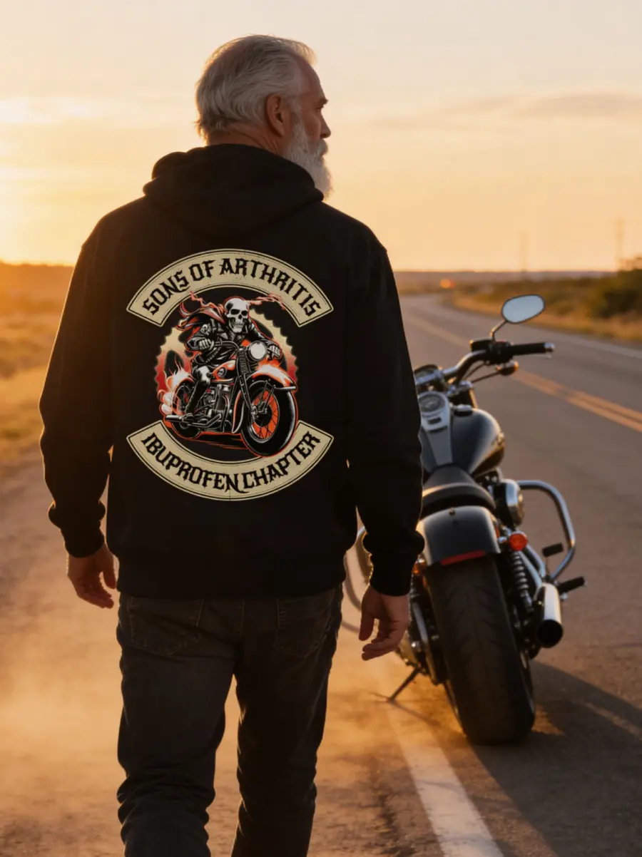 Sons of Arthritis - Ibuprofen Chapter Retro Styled
