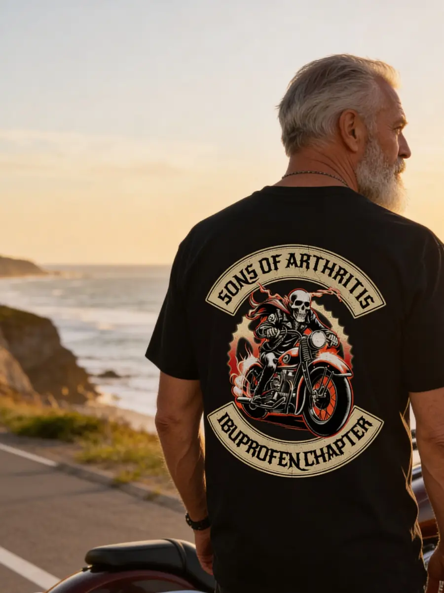 Sons of Arthritis - Ibuprofen Chapter Retro (Tee)